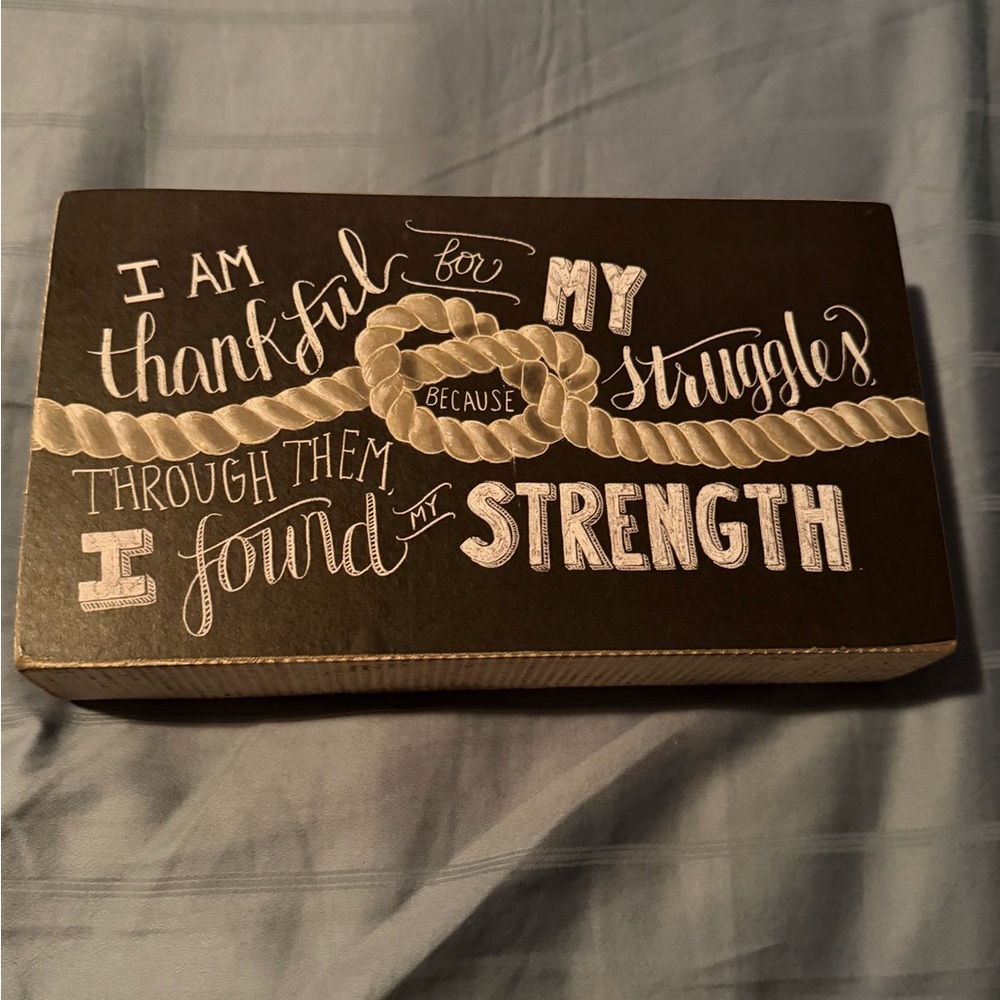 Home decor inspiring messages sign -Primitives by Kathy